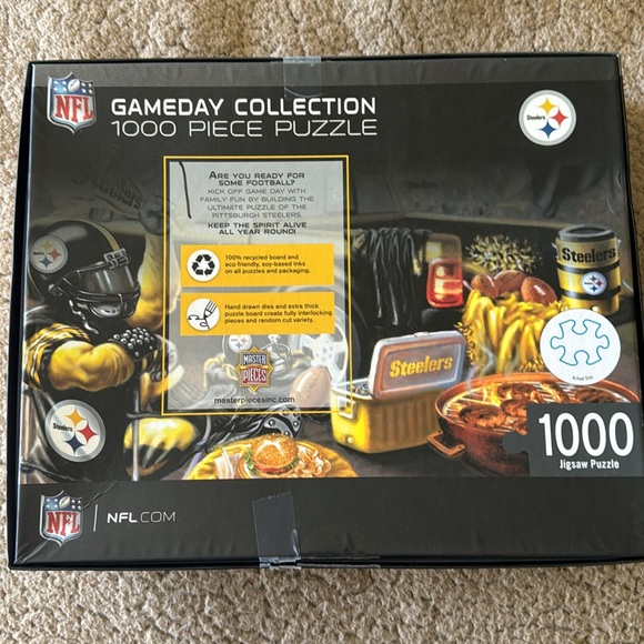 Game Day Collection Steelers puzzle 1000 piece - Picture 2 of 5